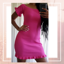 Summer Hot Pink Dress