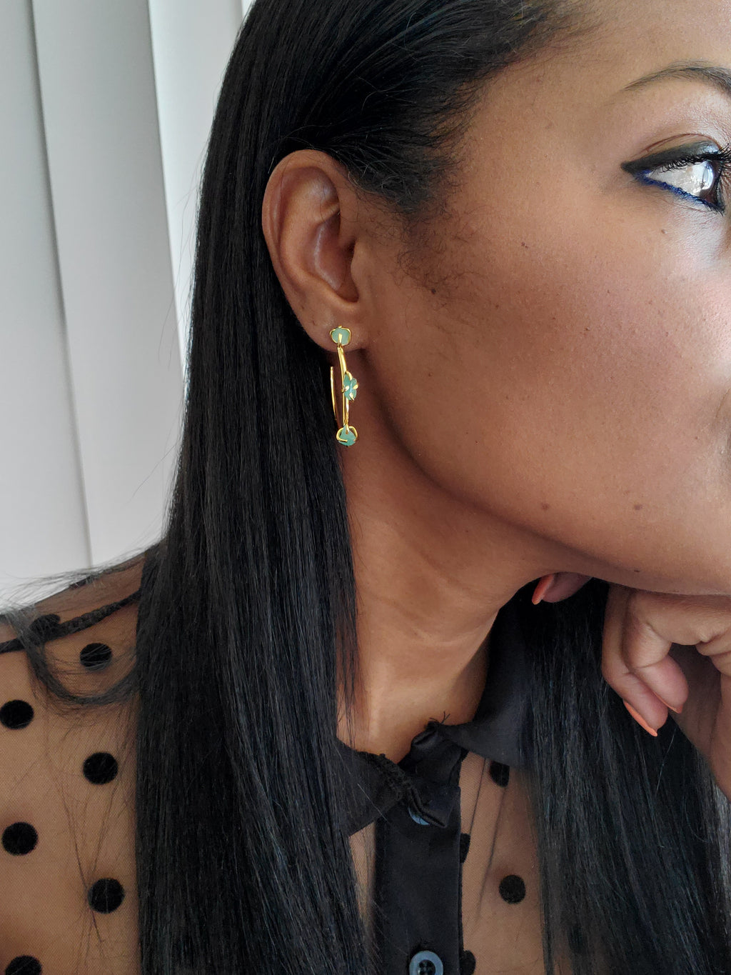 Somesoor Dear Black Girl African Woman Wooden Earrings With Afro Natural  Hair Power Words Sayings Printing Drop Earring Jewelry - Dangle Earrings -  AliExpress
