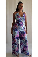 Bright Neon Summer Jumpsuit